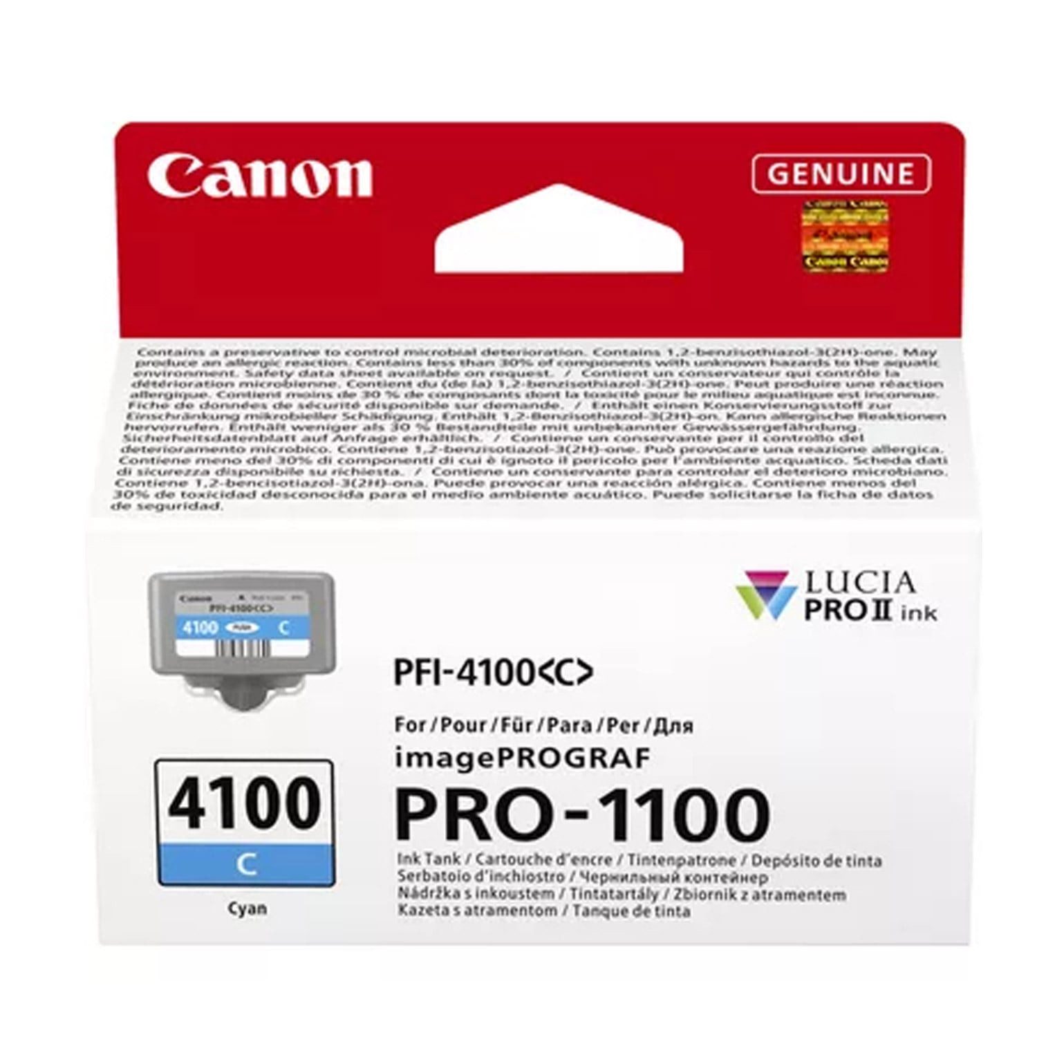 Canon PFI-4100C Tintenpatrone cyan Tintenpatrone
