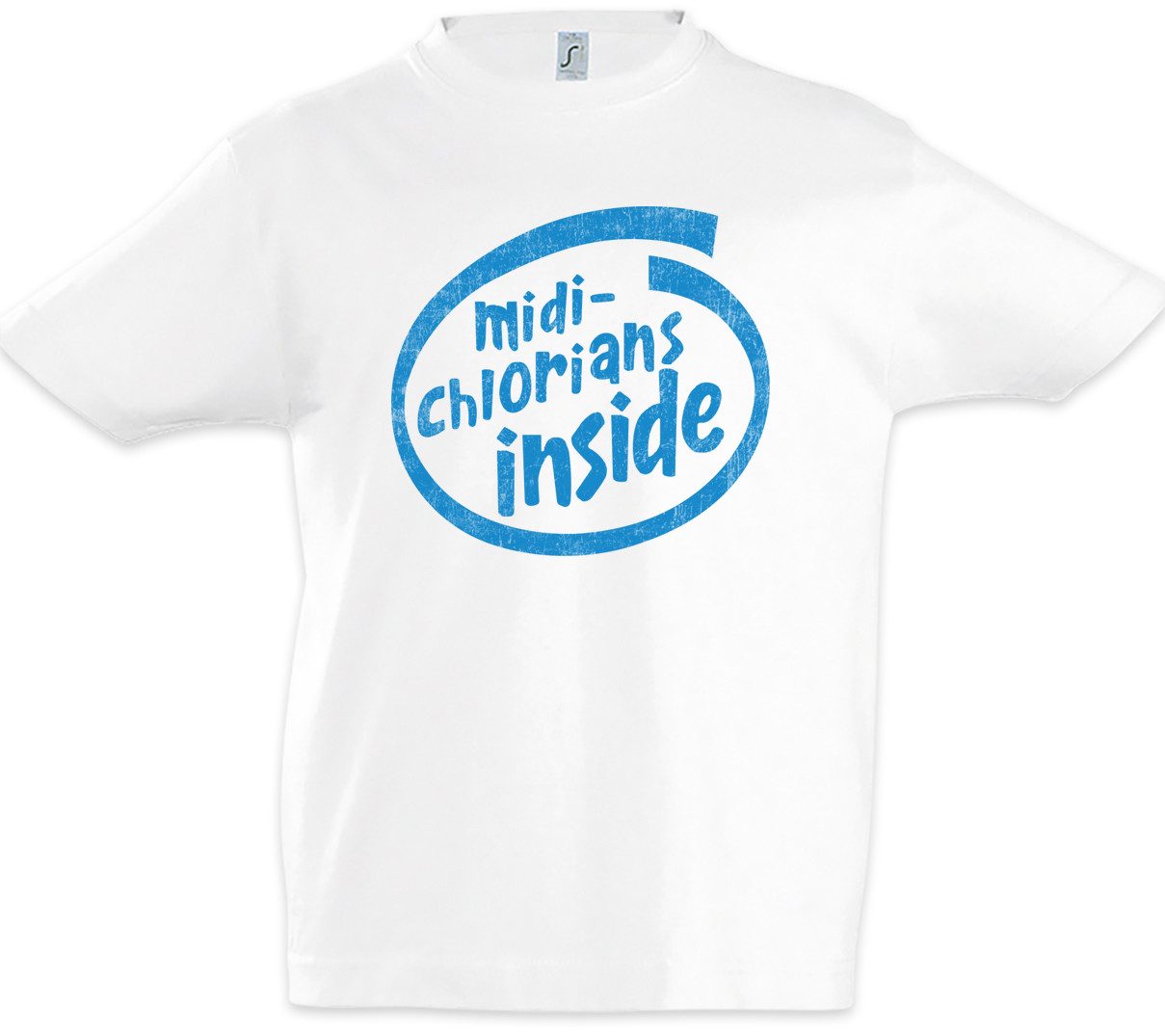 Print-Shirt Midi-Chlorians Inside Kinder T-Shirt Star Midi-Chlorianer Jedi Fun