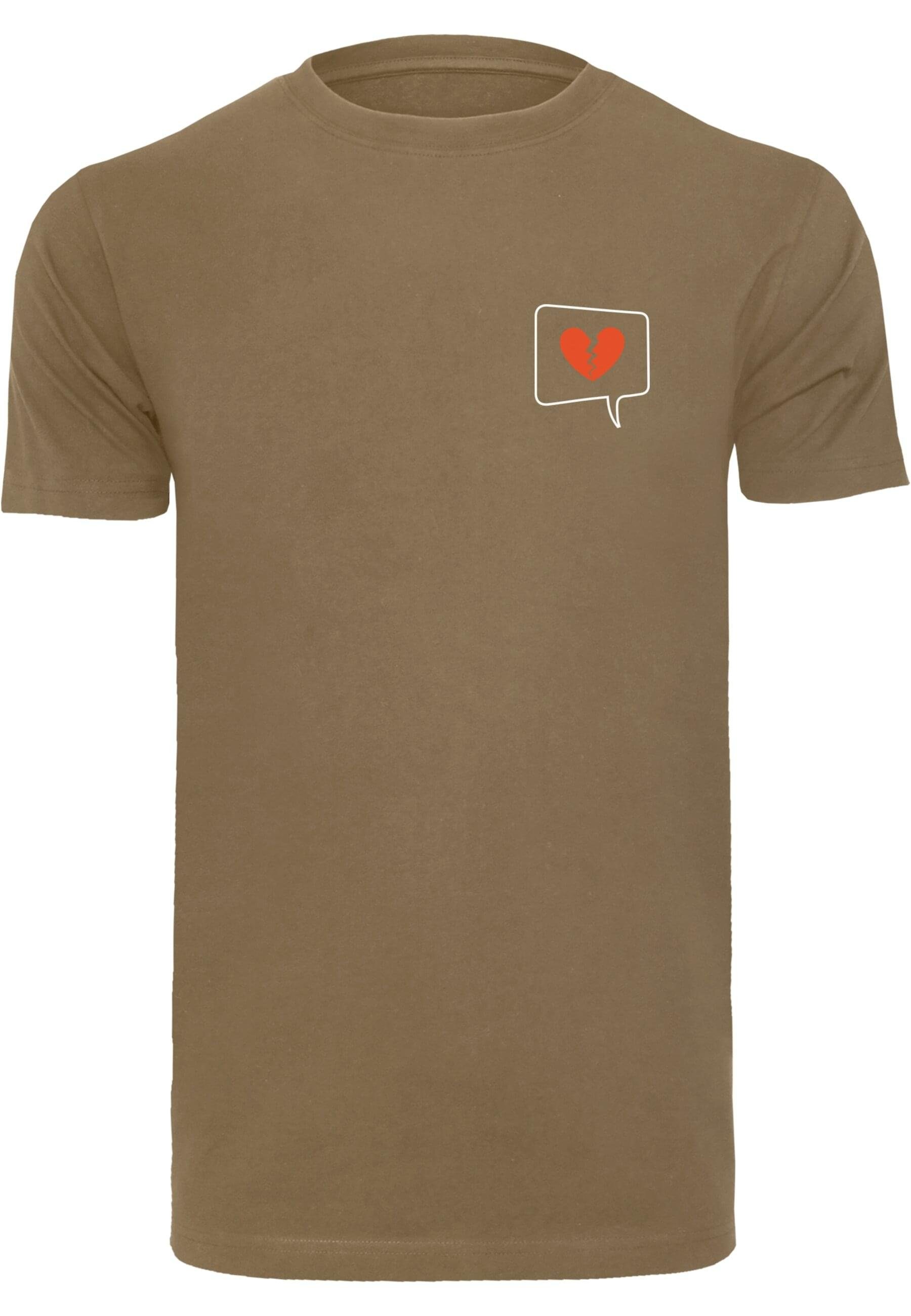 Merchcode T-Shirt Herren Heartbreak X T-Shirt (1-tlg) olive