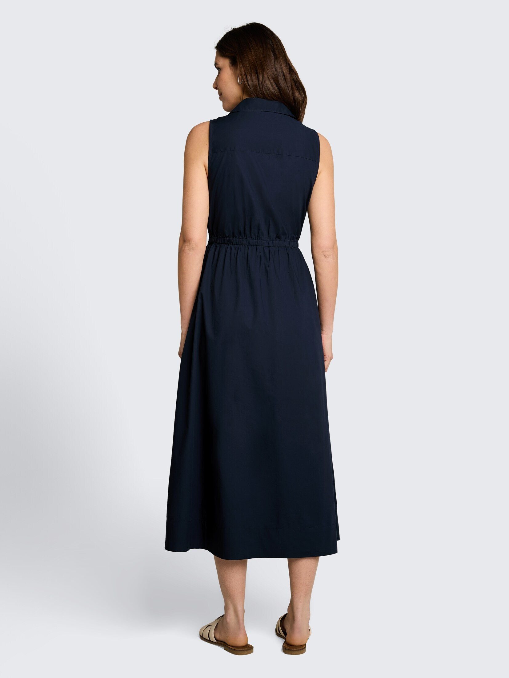 TOM TAILOR Sommerkleid Kleider & Jumpsuits Midi-Kleid mit Taschen
