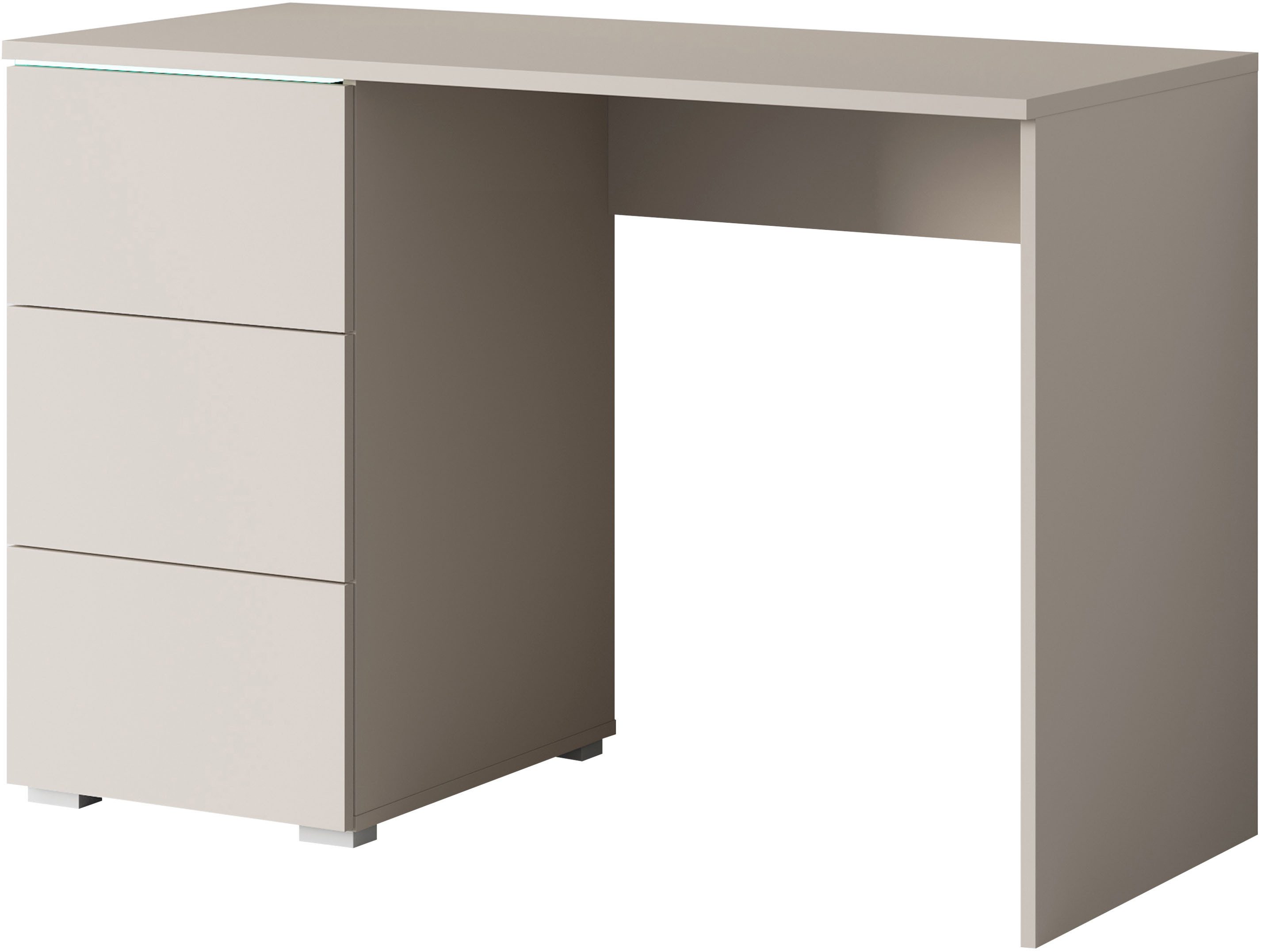 INOSIGN Schreibtisch Vera, Computertisch mit LED-Beleuchtung (1-St), Modern günstig online kaufen