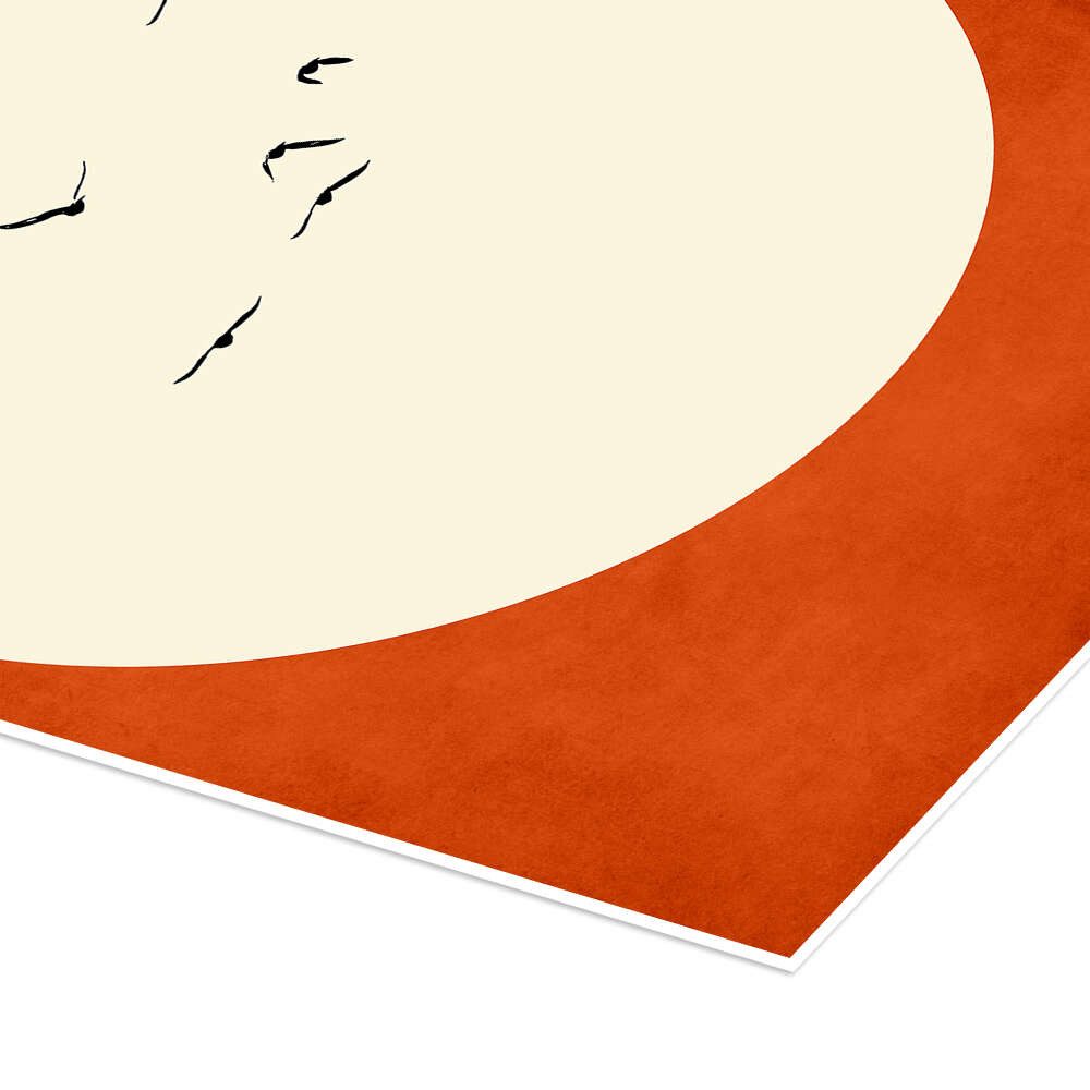 Posterlounge Wandbild Warming Feelings, KUBISTIKA, erhältlich als Poster, Leinwandbild, Wandsticker oder Acrylglasbild