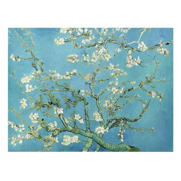Bilderdepot24 Leinwandbild Kunstdruck Vincent van Gogh Mandelblüte blau Bild auf Leinwand XXL, Kunst & Malerei, Bild auf Leinwand; Leinwanddruck in vielen Größen
