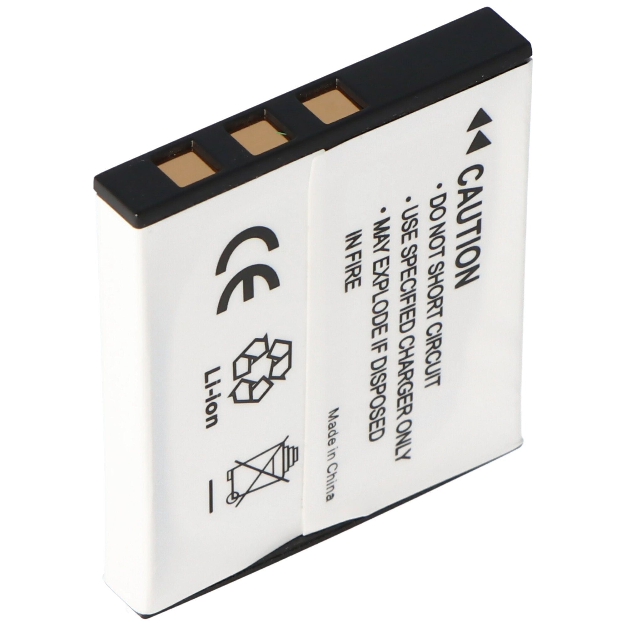 AccuCell Akku passend für Samsung SLB-0837, Digimax. L50, für KONICA MINOLTA N Akku 850 mAh (3,7 V)