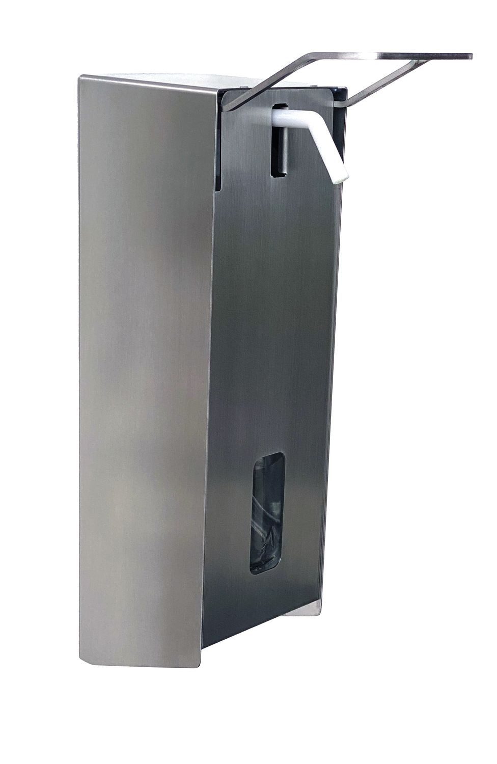 Saro Desinfektionsmittelspender Desinfektionsspender - Carolina, 1 L, edelstahl