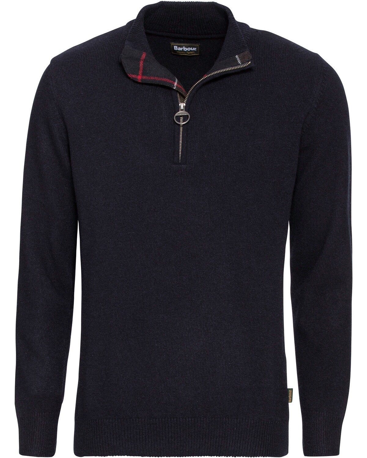 Barbour Strickpullover Troyer Holden Navy