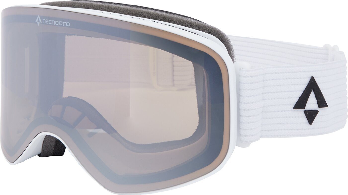WHITE Ux.-Ski-Brille Mirror TECNOPRO Flyte Skibrille
