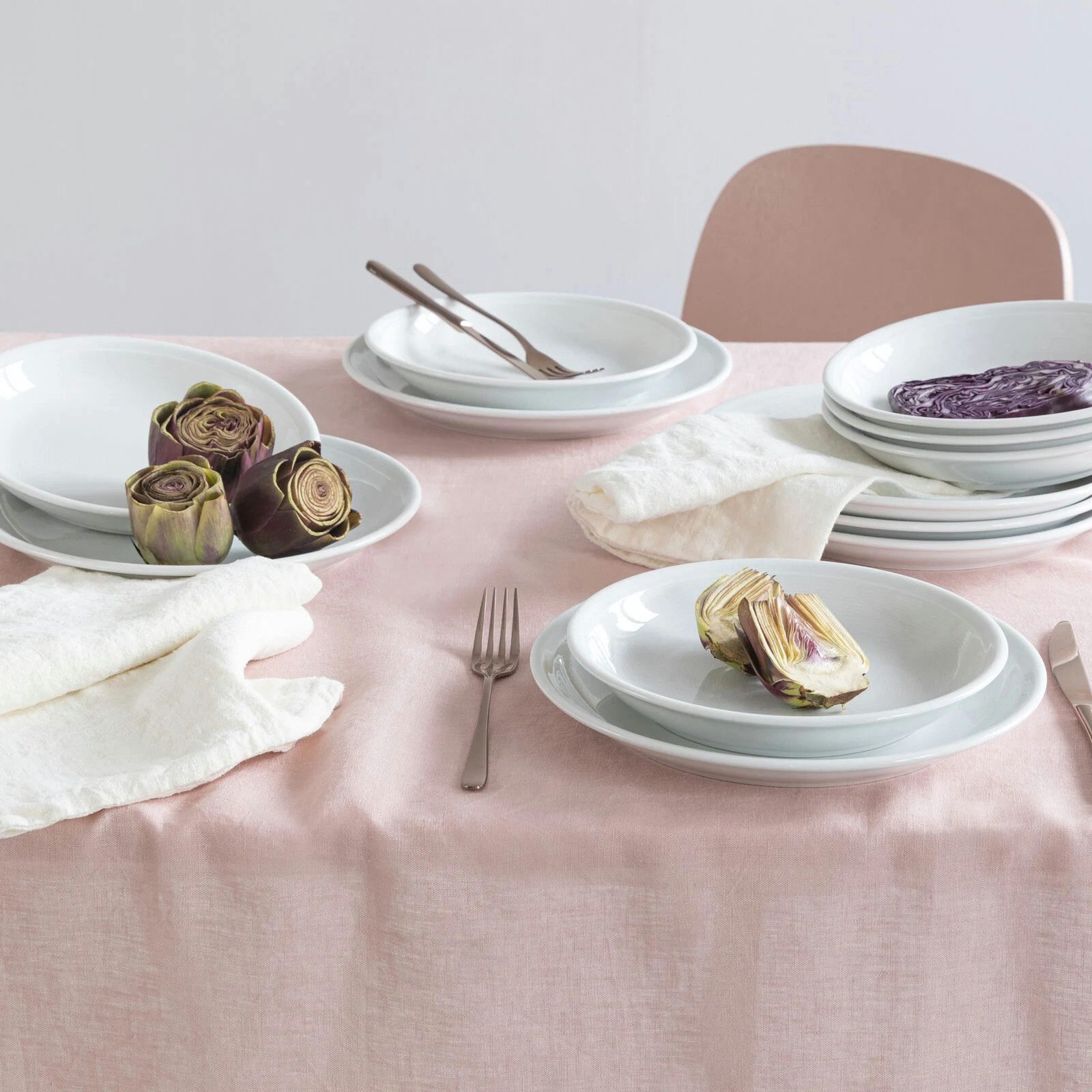 Thomas Porzellan Untertasse Trend weiss Kaffee-/Tee-Untertasse 14 cm, Untertasse