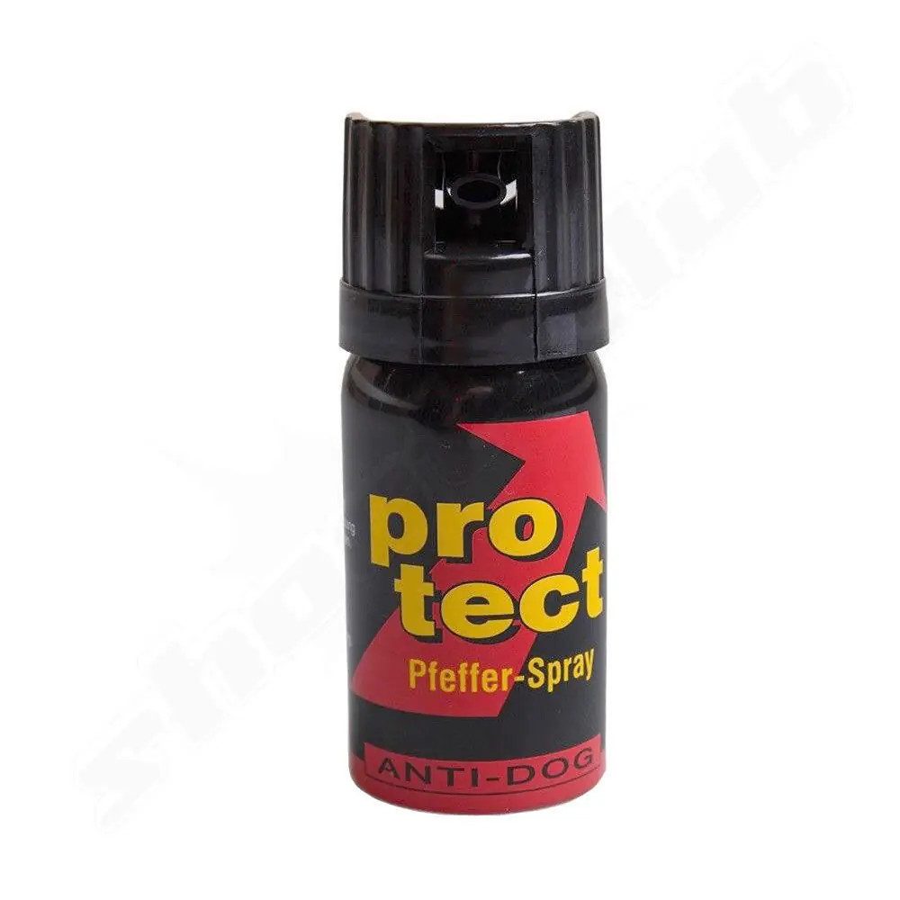Exclusiv Handels & Dienstleistung GmbH Tierabwehrspray Protect Pfefferspray Anti-Dog Abwehrspray 40 ml, 40 g, 40 ml, 1-St., 40 ml