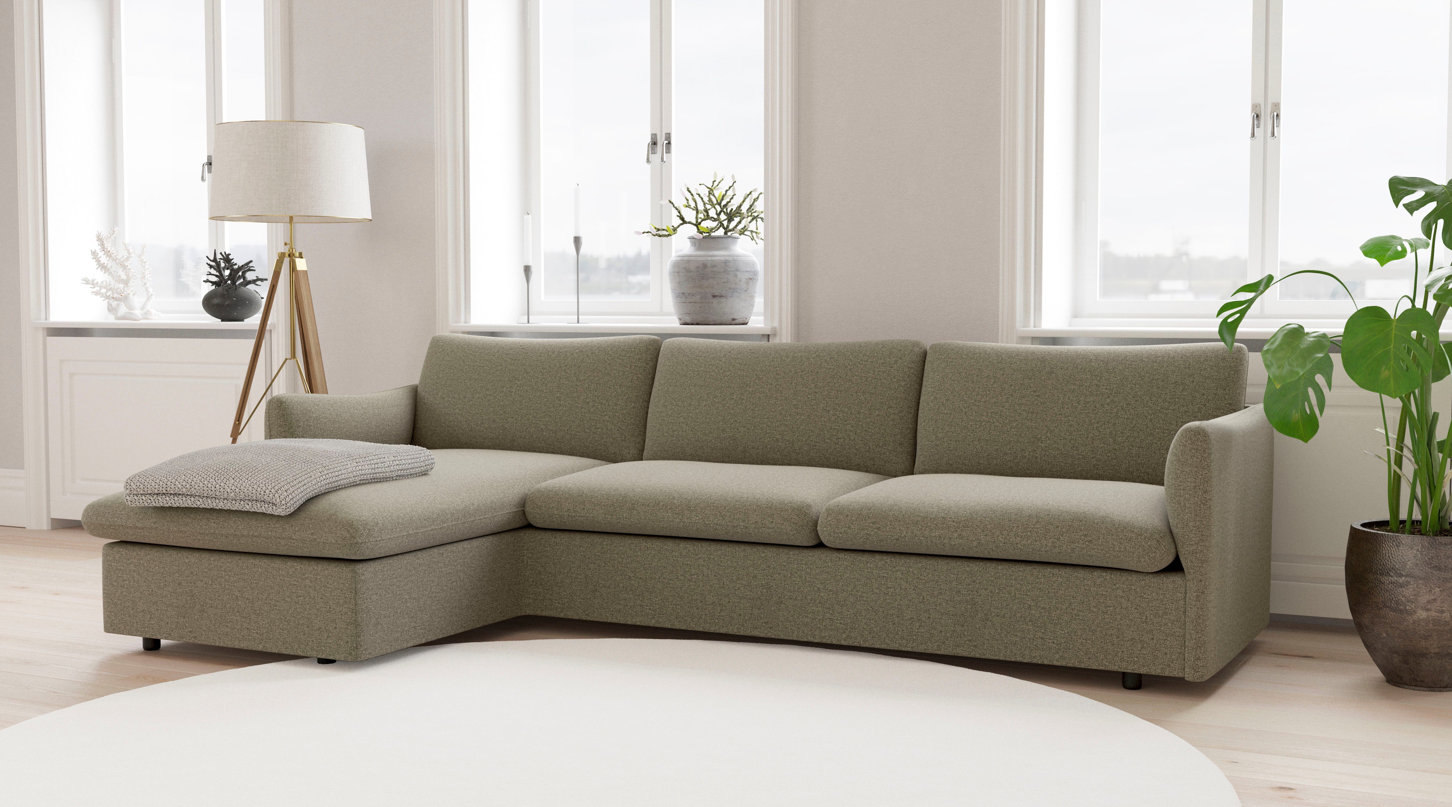 andas Ecksofa Imatra, in attraktiver Sofakombinationen unterschiedliche verfügbar Form