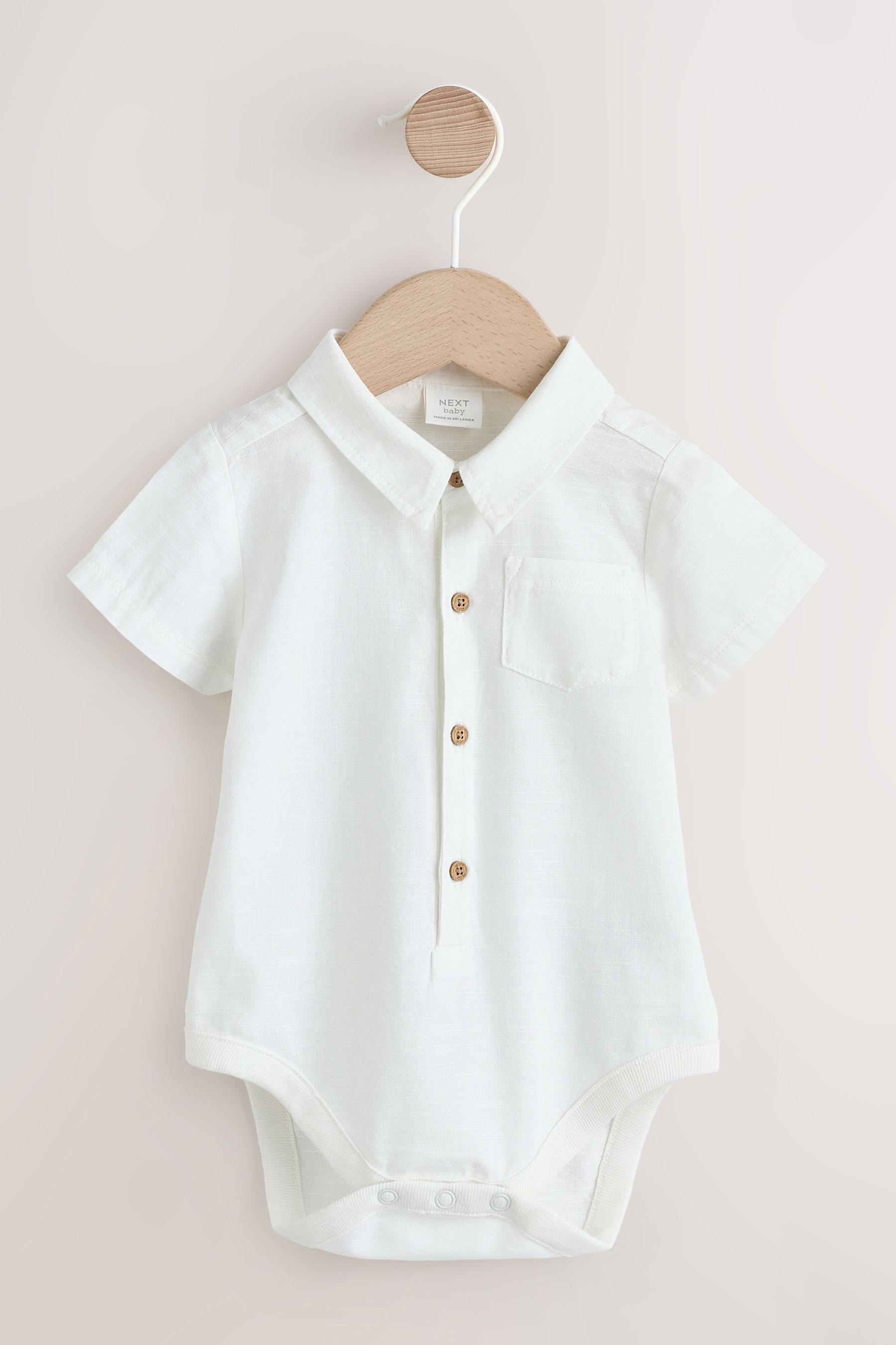 Next Hemd & Hose 3-tlg Baby-Set: Hemd-Body, Shorts, Hosenträger (3-tlg)
