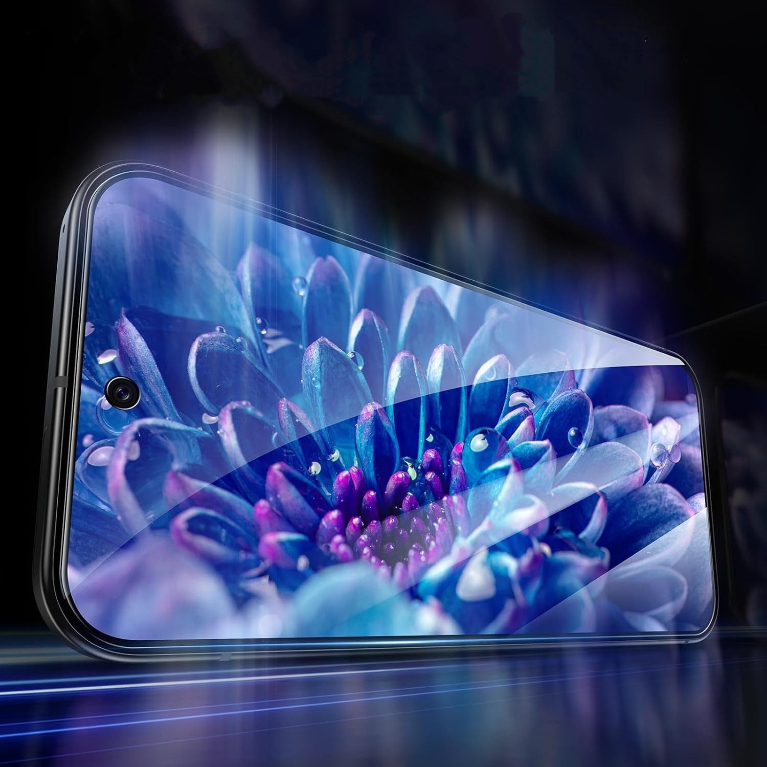 CLM-Tech Displayschutzglas 3X für Google Pixel 11 Pro / 11, Pixel 10 Pro / 10 6,3 Zoll, Panzerglas Folie - Anti-Fingerabdruck und kratzfest -, 3 Stück, Gehärtet – Bild 3 von 5