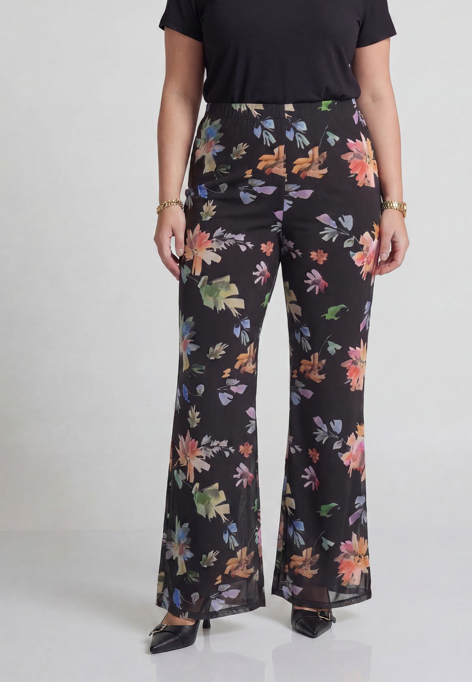 Bootcuthose Damen Hose mit Druck