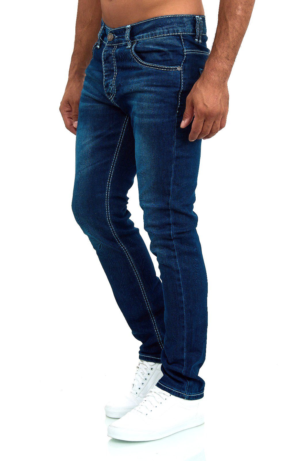 Baxboy Regular-fit-Jeans 9000 Dunkel Blau