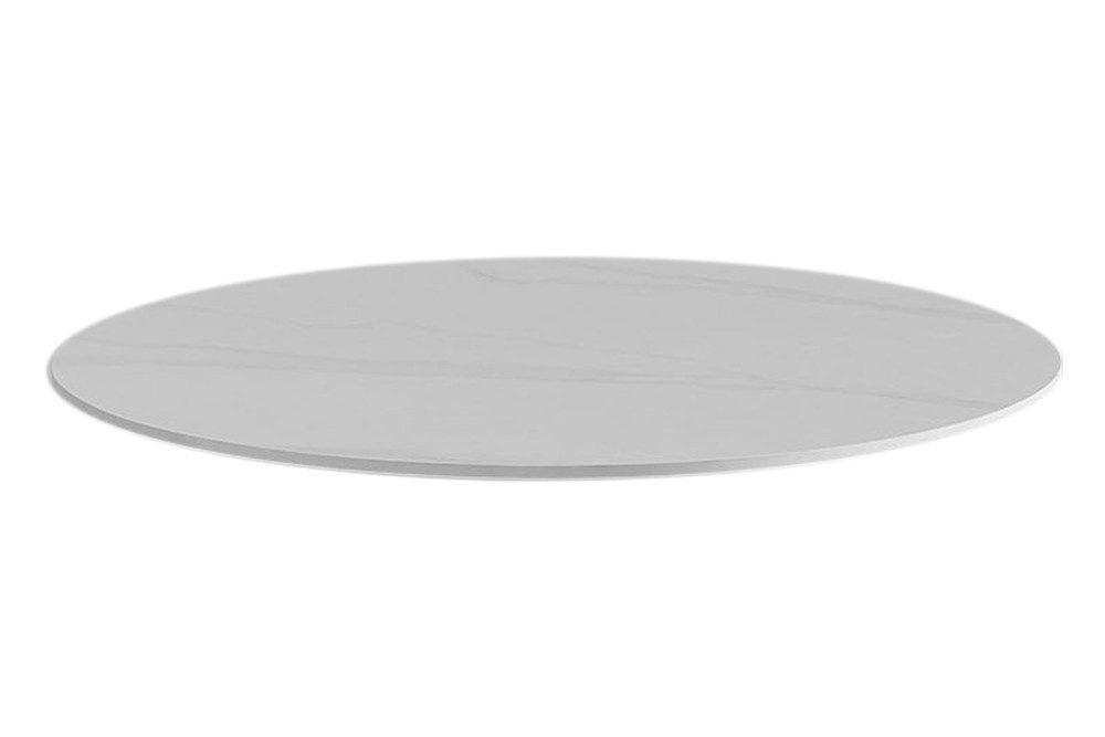 riess-ambiente Dekoteller SIGNATURE 60cm weiß – Keramik, drehbar, rund, Servierplatte (Einzelartikel, 1 St), Lazy-Susan-Drehteller für stilvolles Anrichten – ideal für Esstische