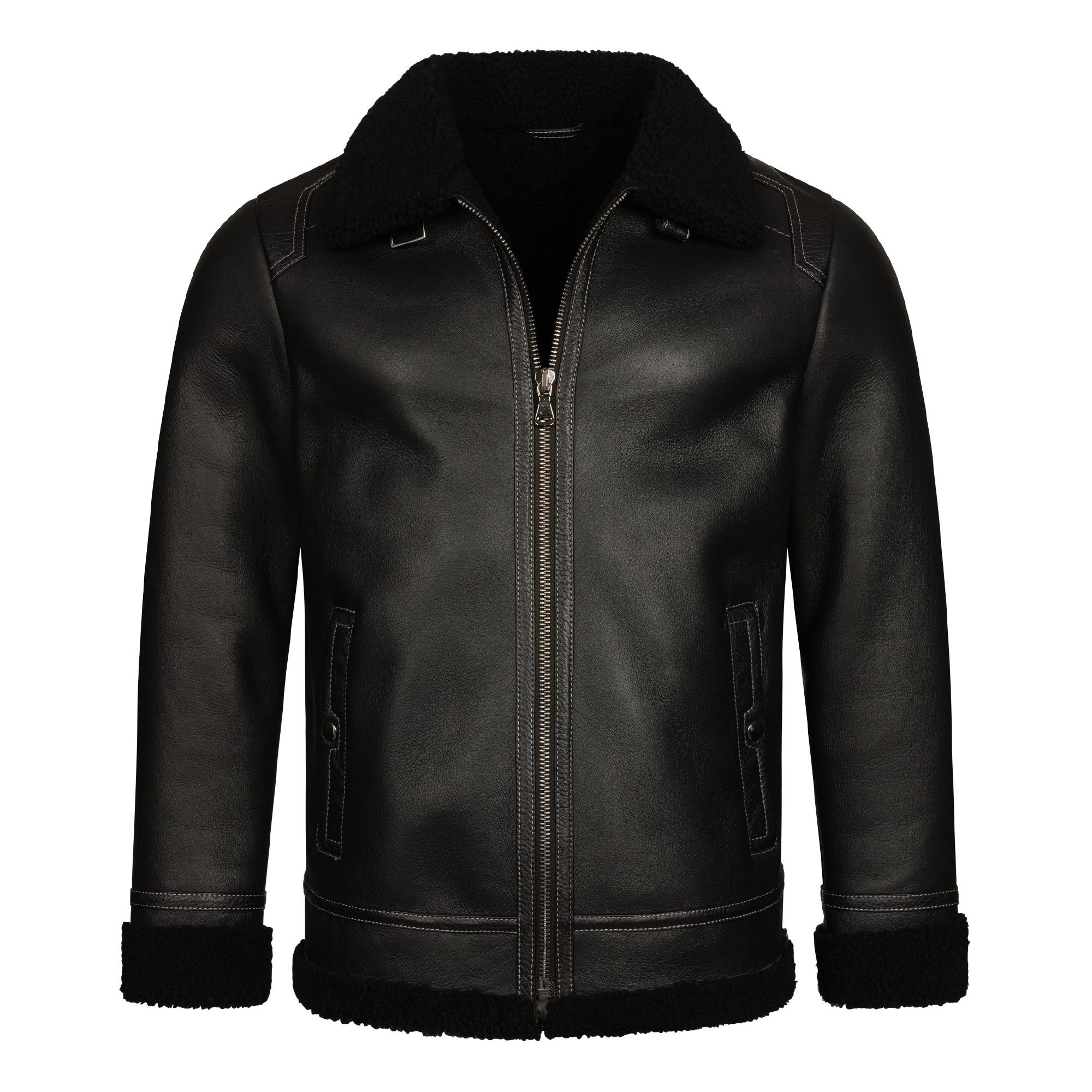 S&A Ledermoden Lederjacke Mike günstig online kaufen