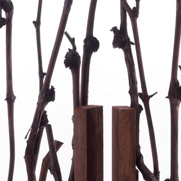 CREEDWOOD Paravent ZWEIGE RAUMTEILER "FORES", 170cm, Holz, Äste Paravent