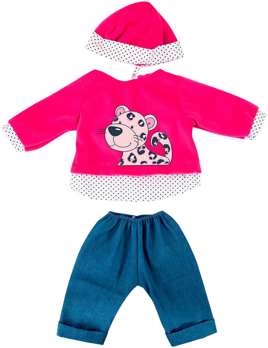 Bayer Puppenkleidung Hose Leopard 46 cm günstig online kaufen