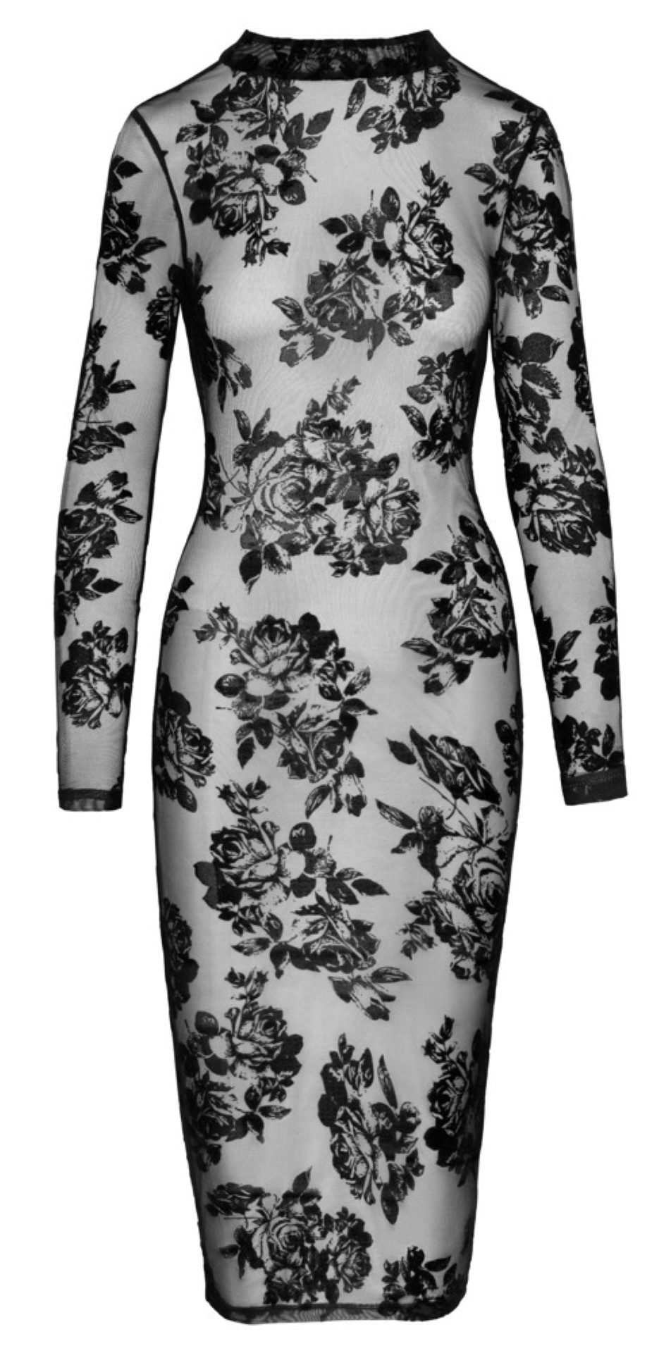 Noir Netzkleid Noir - Midi Kleid - (L,M,S,XL)