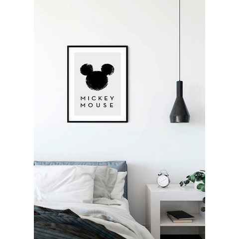 Komar Poster Mickey Mouse Silhouette, Disney (1 St), Kinderzimmer, Schlafzimmer, Wohnzimmer