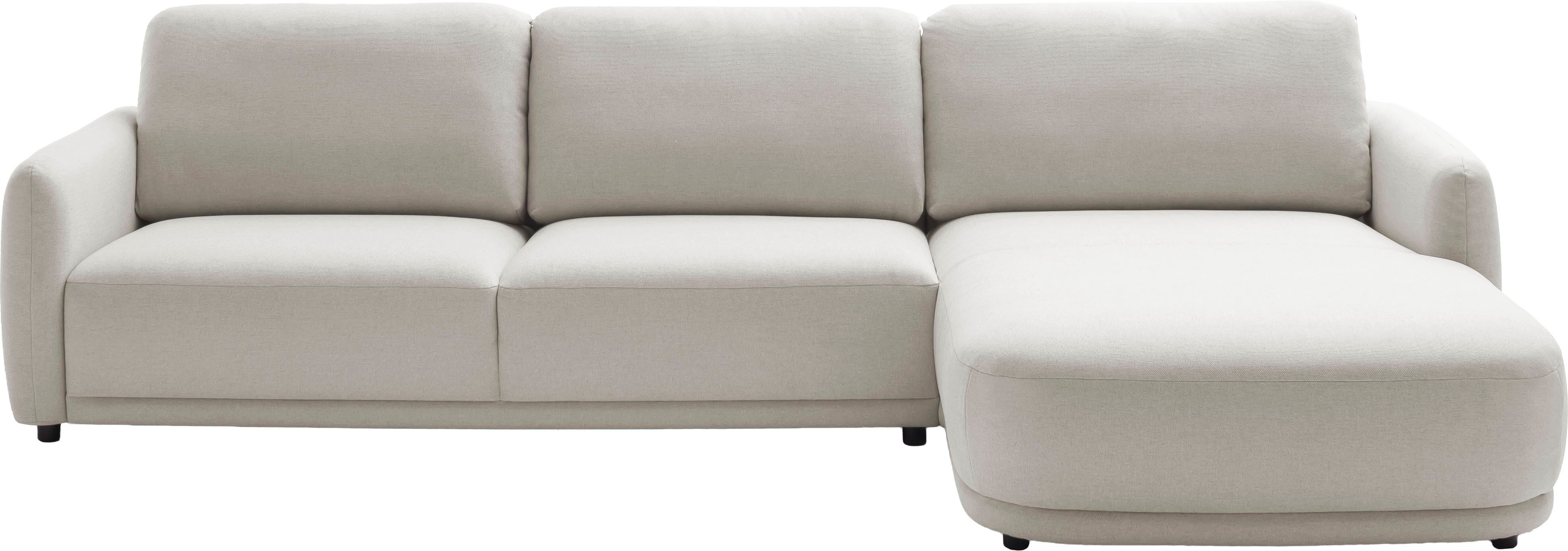 SCHÖNER WOHNEN-Kollektion Ecksofa Wonder, Organische Eck-Lounge für dein Zuhause, Sanfte Kurven, Kammerkissen-Komfort & maximale Entspannung