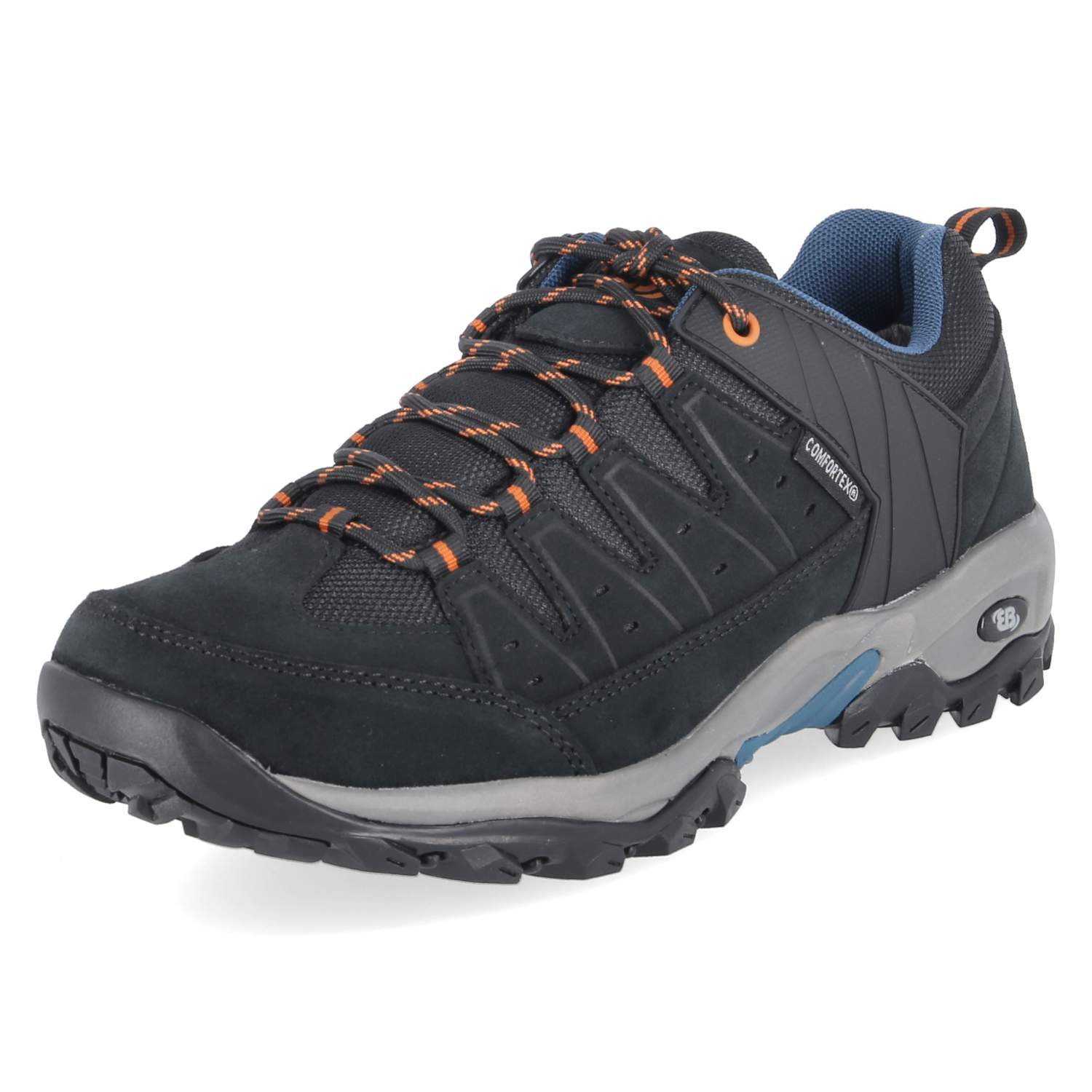 BRÜTTING Brütting 211524 Herren Leder & Textil schwarz Trekkingschuh günstig online kaufen