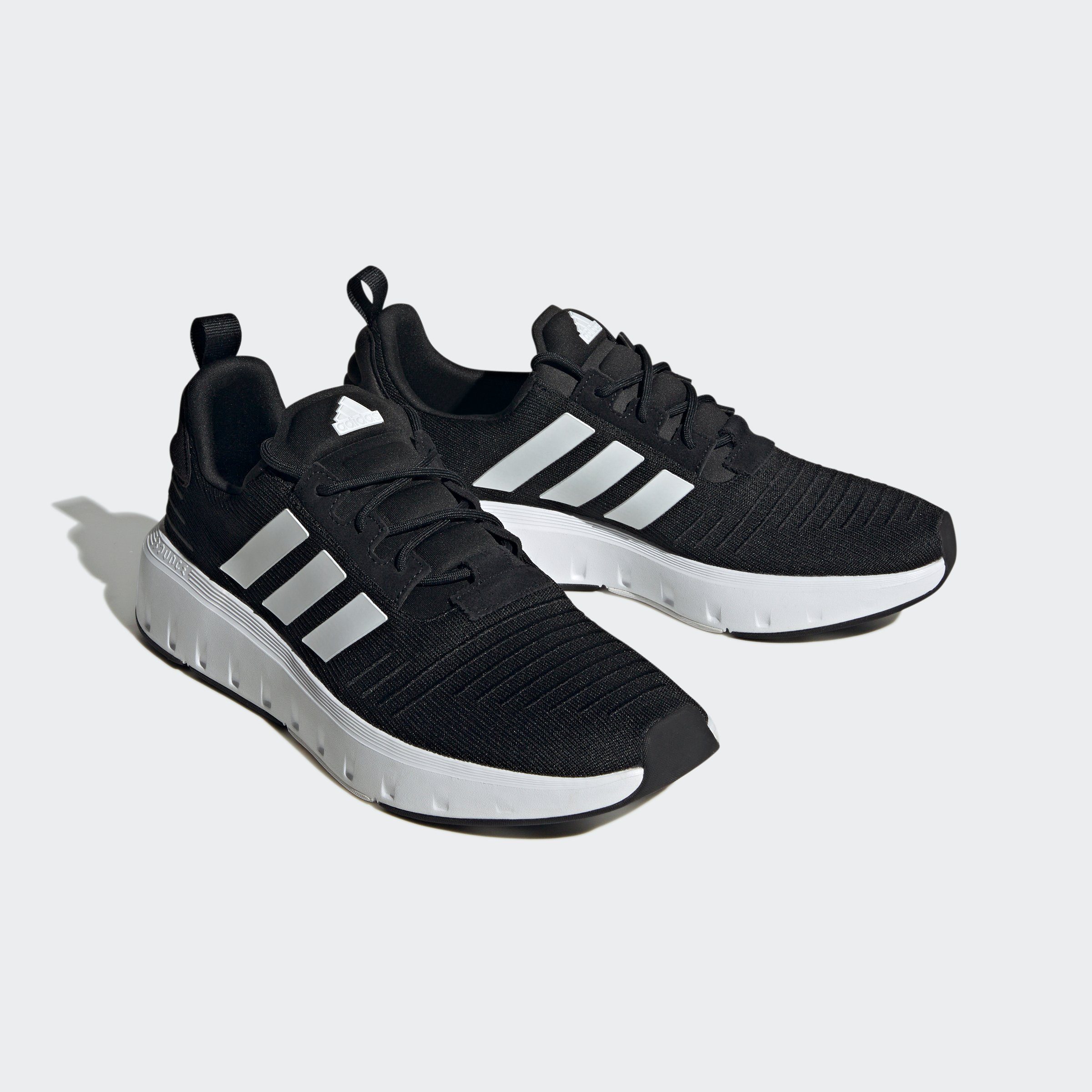 adidas Sportswear SWIFT RUN Sneaker Core Black / Cloud White / Cloud White