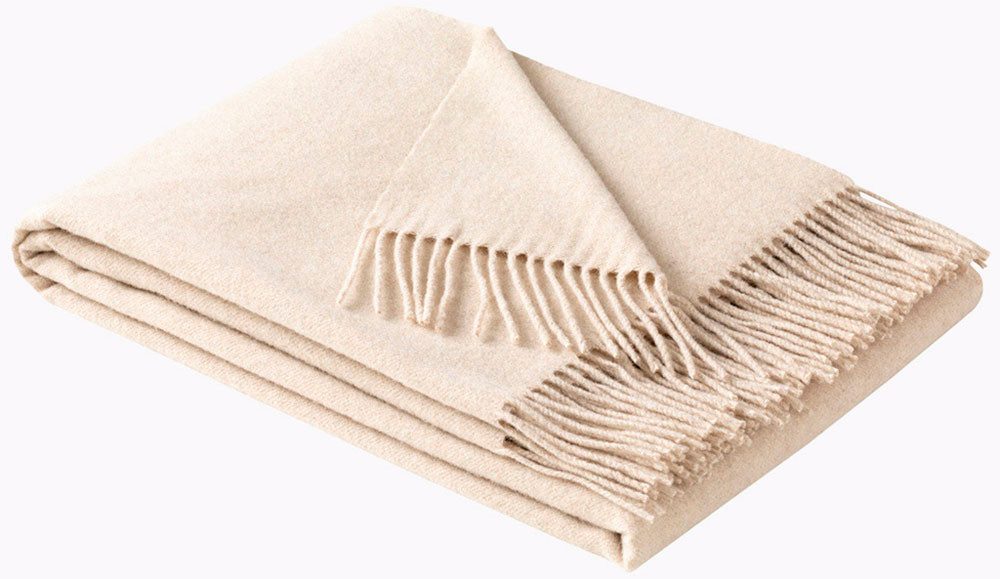 Wohndecke Monte Vigino, Estella, 100% Cashmere: Luxus pur, weich und langlebig
