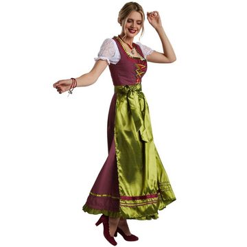 dressforfun Dirndl Frauenkostüm Maxi-Dirndl Ruhpolding Modell 2