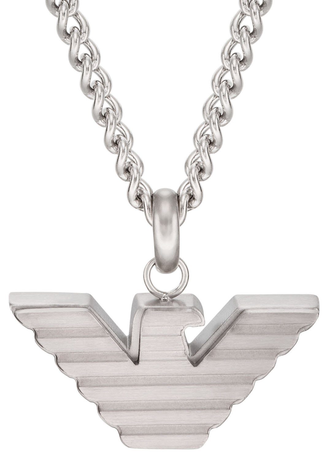 Emporio Armani Kette mit Anhänger Schmuck Geschenk Edelstahl Halskette ESSE günstig online kaufen