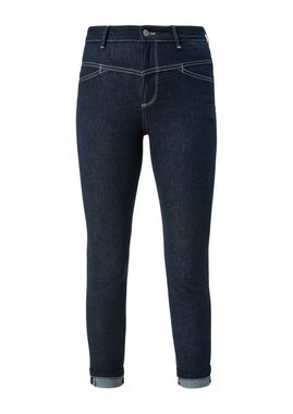 s.Oliver 5-Pocket-Jeans Skinny: Jeans mit Sattelbund Waschung