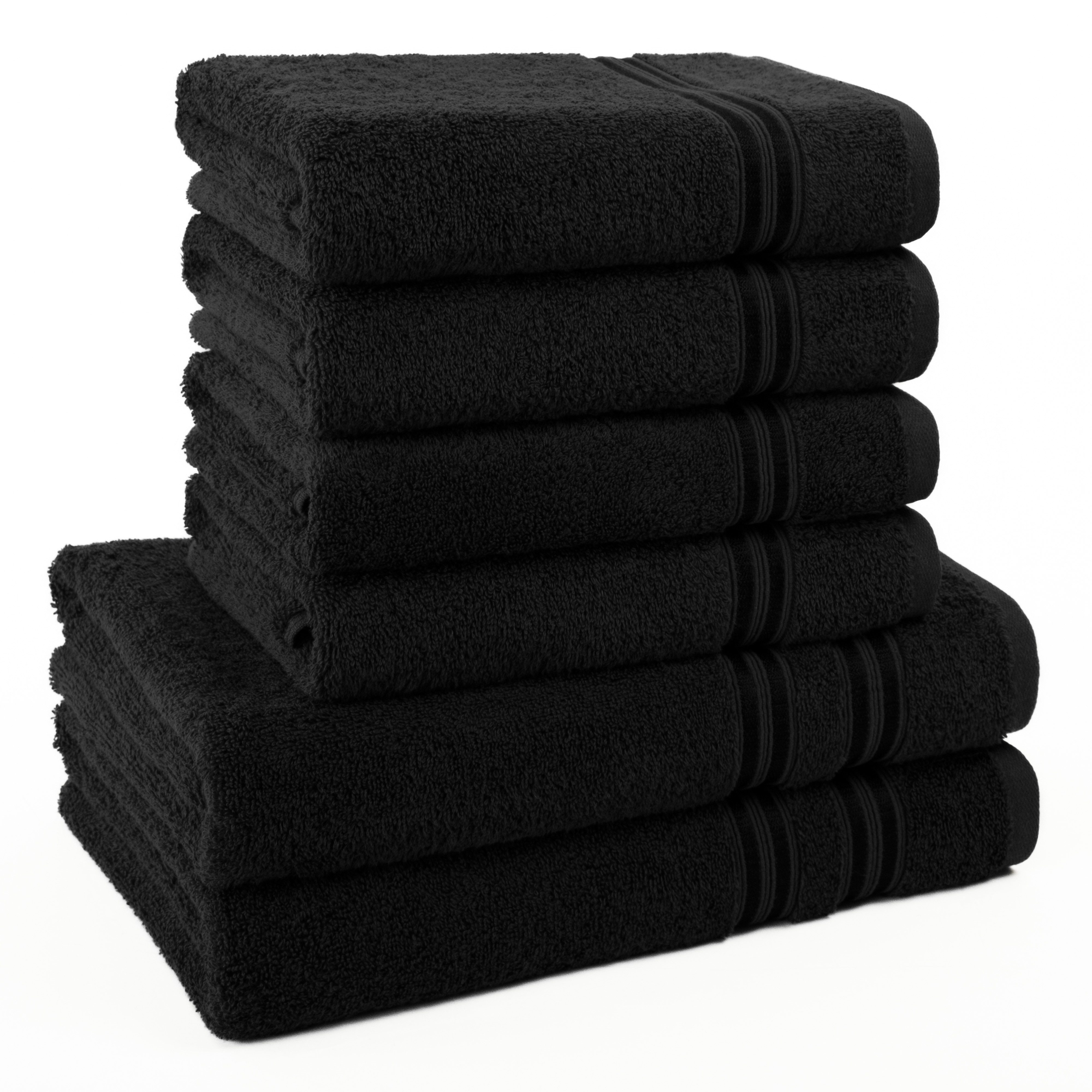 HAMMETEX Handtuch Set 6-teiliges Handtuch Set, 100% Baumwolle, Weich & Saug günstig online kaufen