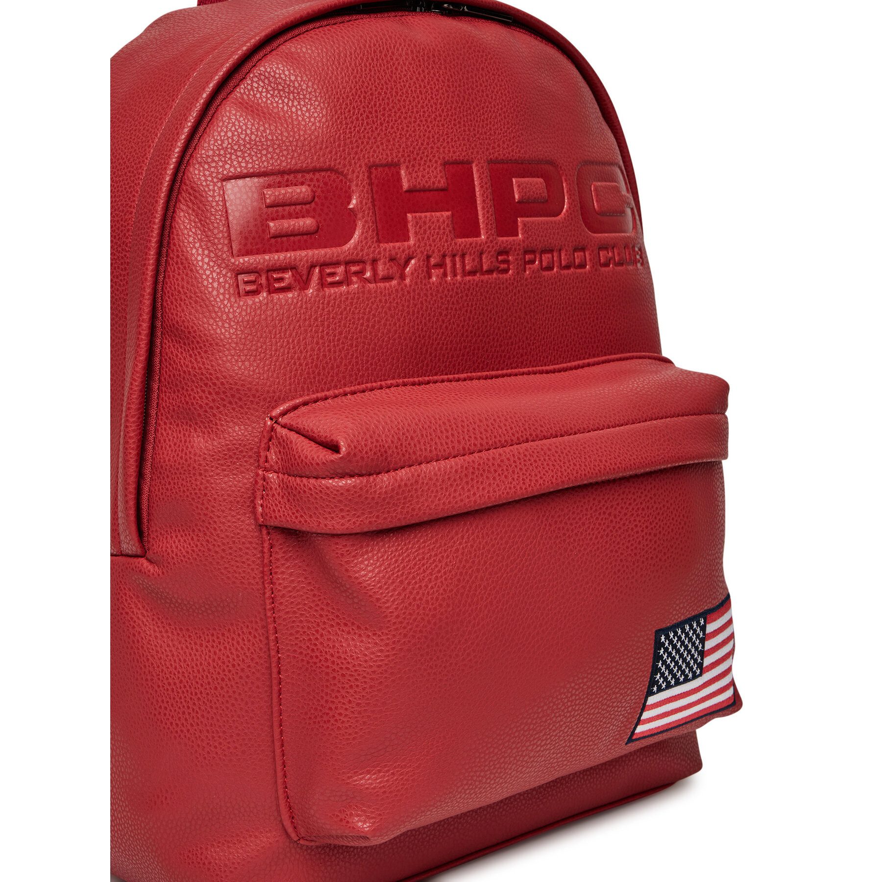 BEVERLY HILLS POLO CLUB Freizeitrucksack Beverly Hills Polo Club Herren-Rucksack Rot BHPC-H-001-08