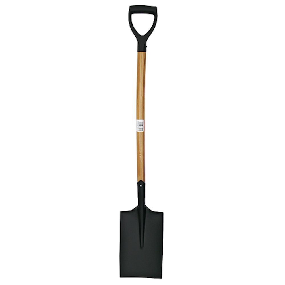 PROREGAL® Spaten Spaten gerade mit Holzstiel & D-Griff