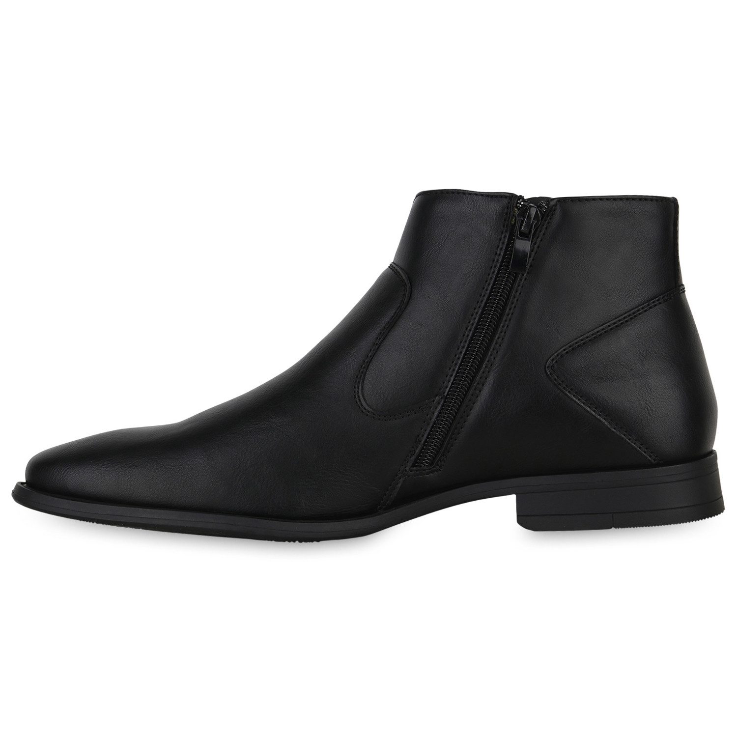 VAN HILL 813544 Winterstiefelette Klassische Herren Boots Elegante Leder-Op günstig online kaufen