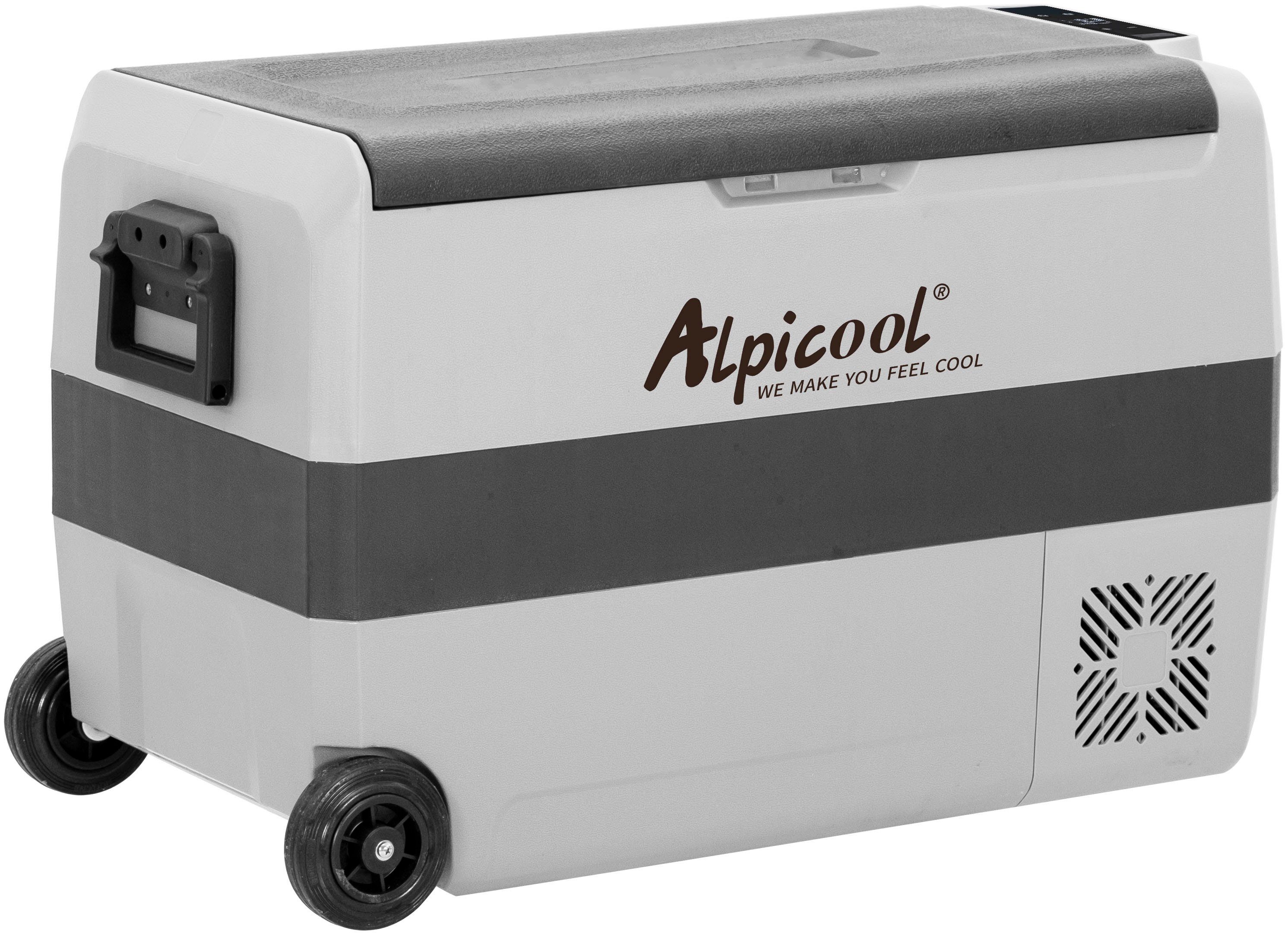 ALPICOOL Elektrische Kühlbox T50, im nutzbar Kompressor-Kühlbox, Fahrzeug und l, 50 Hause zu