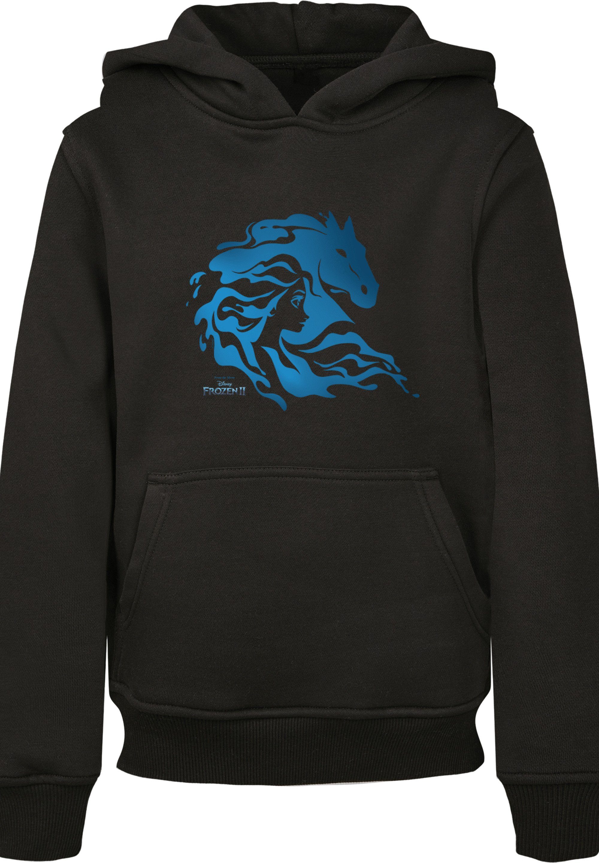 F4NT4STIC Sweatshirt Disney Frozen 2 Nokk Wassergeist Pferd Silhouette Unisex  Kinder,Premium Merch,Jungen,Mädchen,Bedruckt