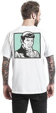 Star Trek T-Shirt Star Trek Spock - Live Long And Prosper T-Shirt weiß Herren S M L XL Erwachsene + Jugendliche