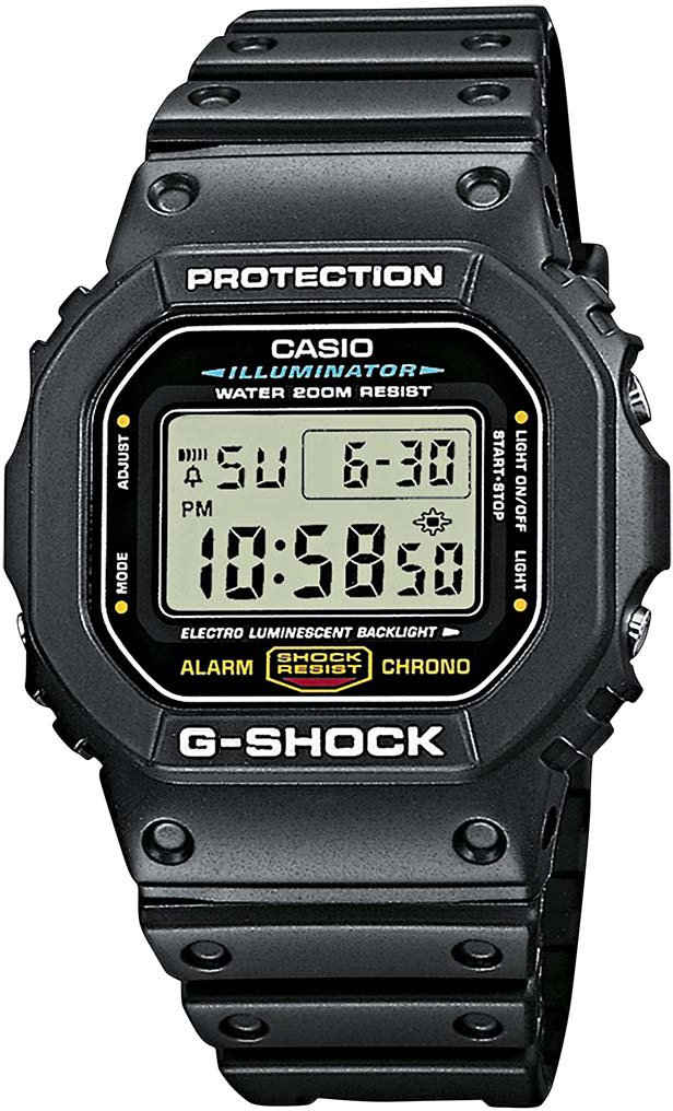 CASIO G-SHOCK Chronograph Time Catcher, DW-5600E-1VER