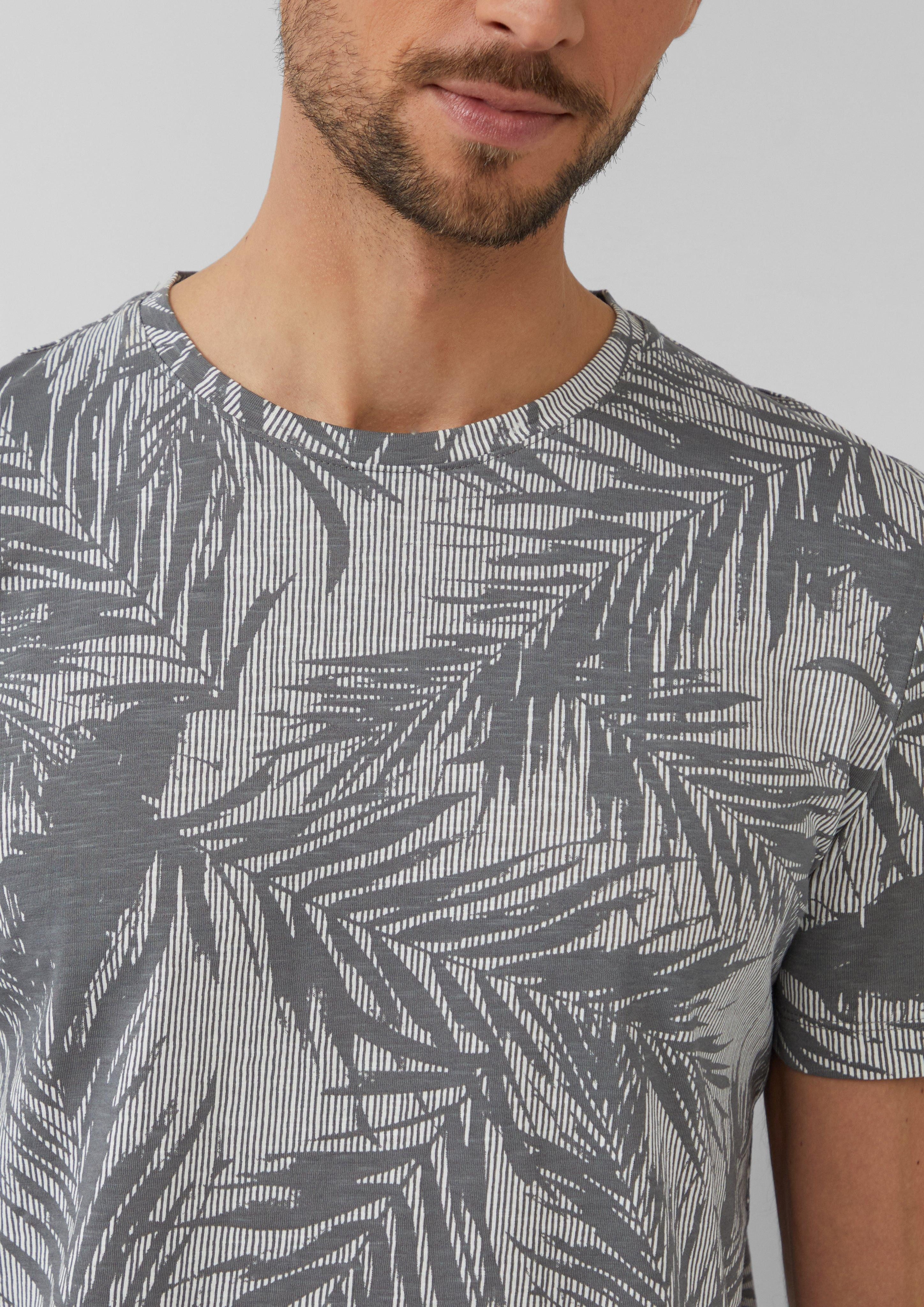 s.Oliver Kurzarmshirt T-Shirt mit Crew Neck günstig online kaufen