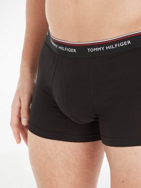 Tommy Hilfiger Underwear Trunk (3-St) mit Streifen und Logo-Schriftzug im Webbund