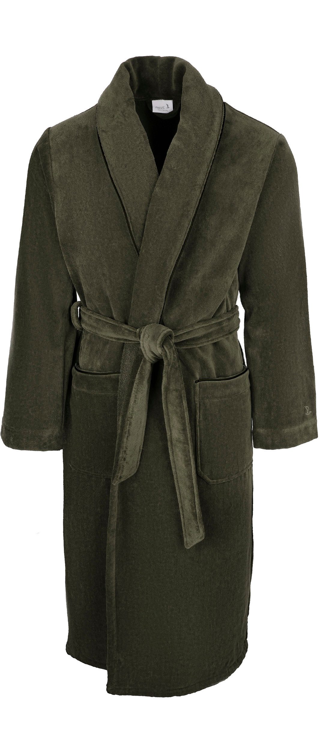 Möve Unisex-Bademantel ideal für Sauna & Spa, Hotelbademantel, Morgenmantel günstig online kaufen