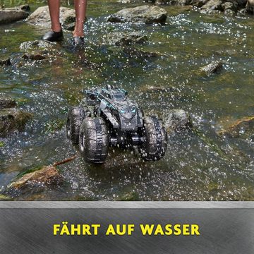 Spin Master RC-Auto Batman - RC All Terrain Batmobile (kompatibel mit 10 cm Figuren), für Land und Wasser