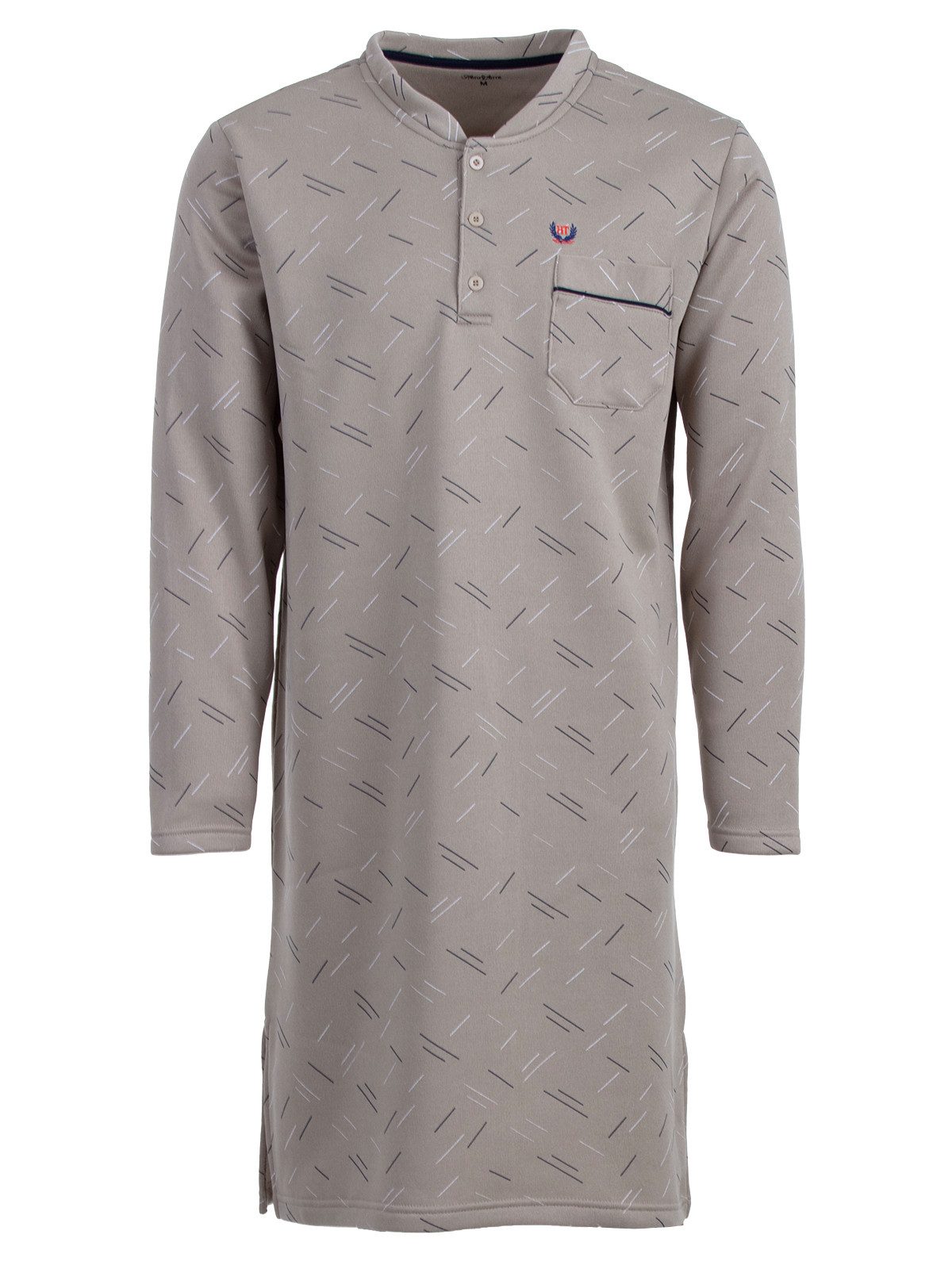 Henry Terre Nachthemd Thermo Nachthemd - Lines günstig online kaufen