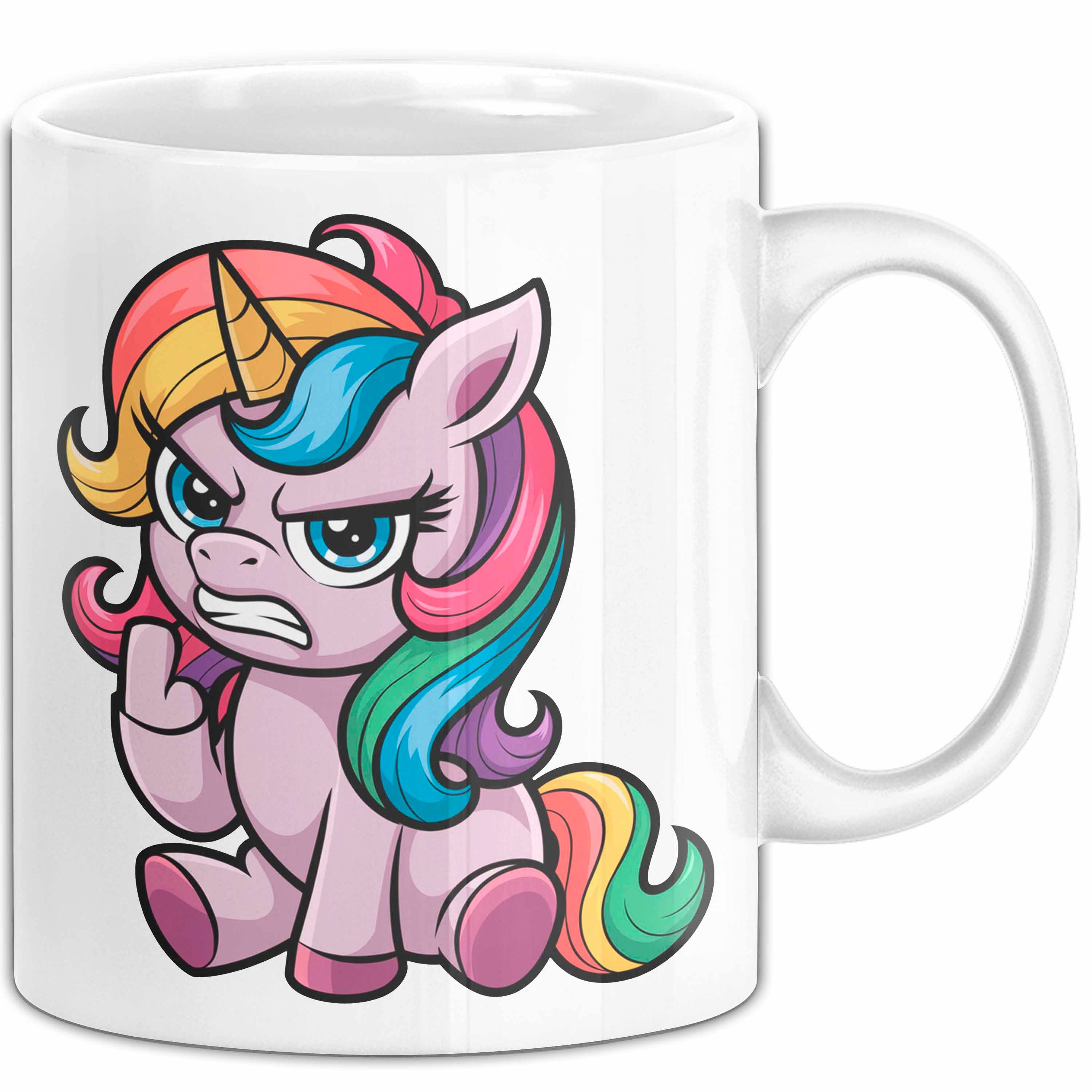 Tasse Sarkastisches Einhorn Tasse Geschenk Lustige Geschenkidee
