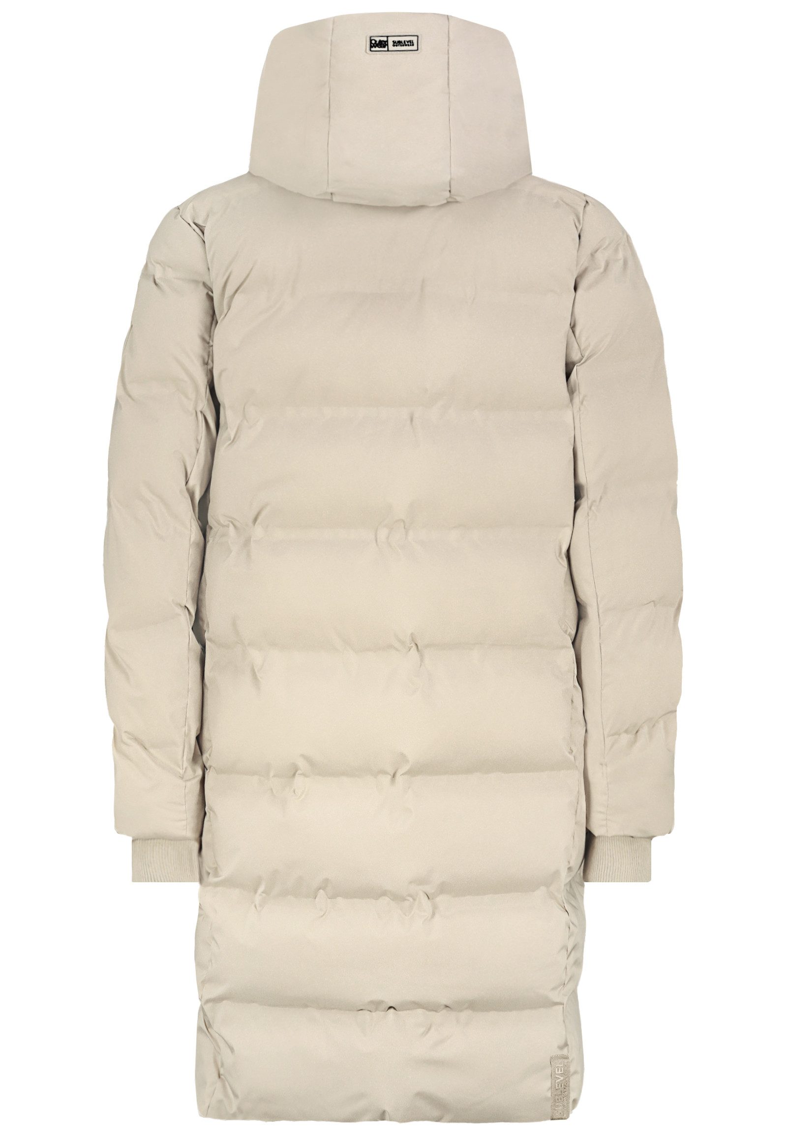 SUBLEVEL Steppmantel Damen Winter Jacke Mantel Parka Steppjacke Steppmantel lang funktional