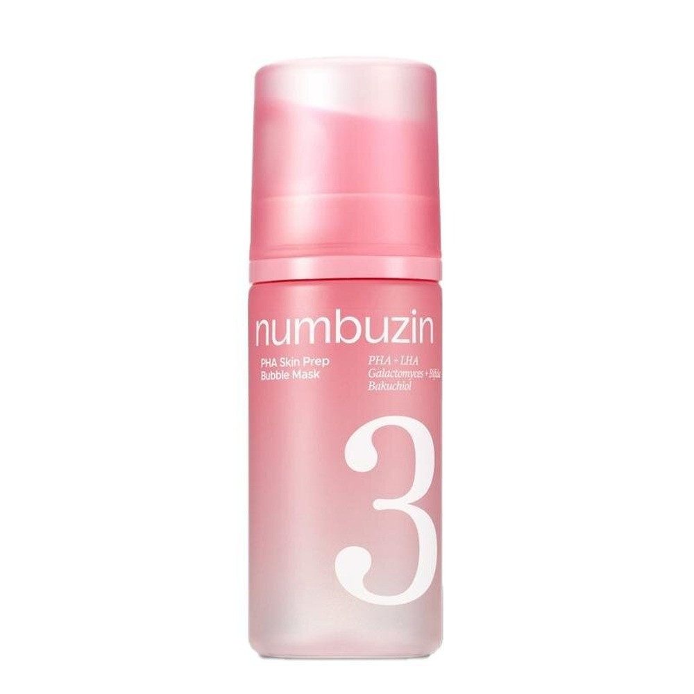 numbuzin Gesichtsmaske Numbuzin Nr. 3 PHA Prep Seifenblasenmaske