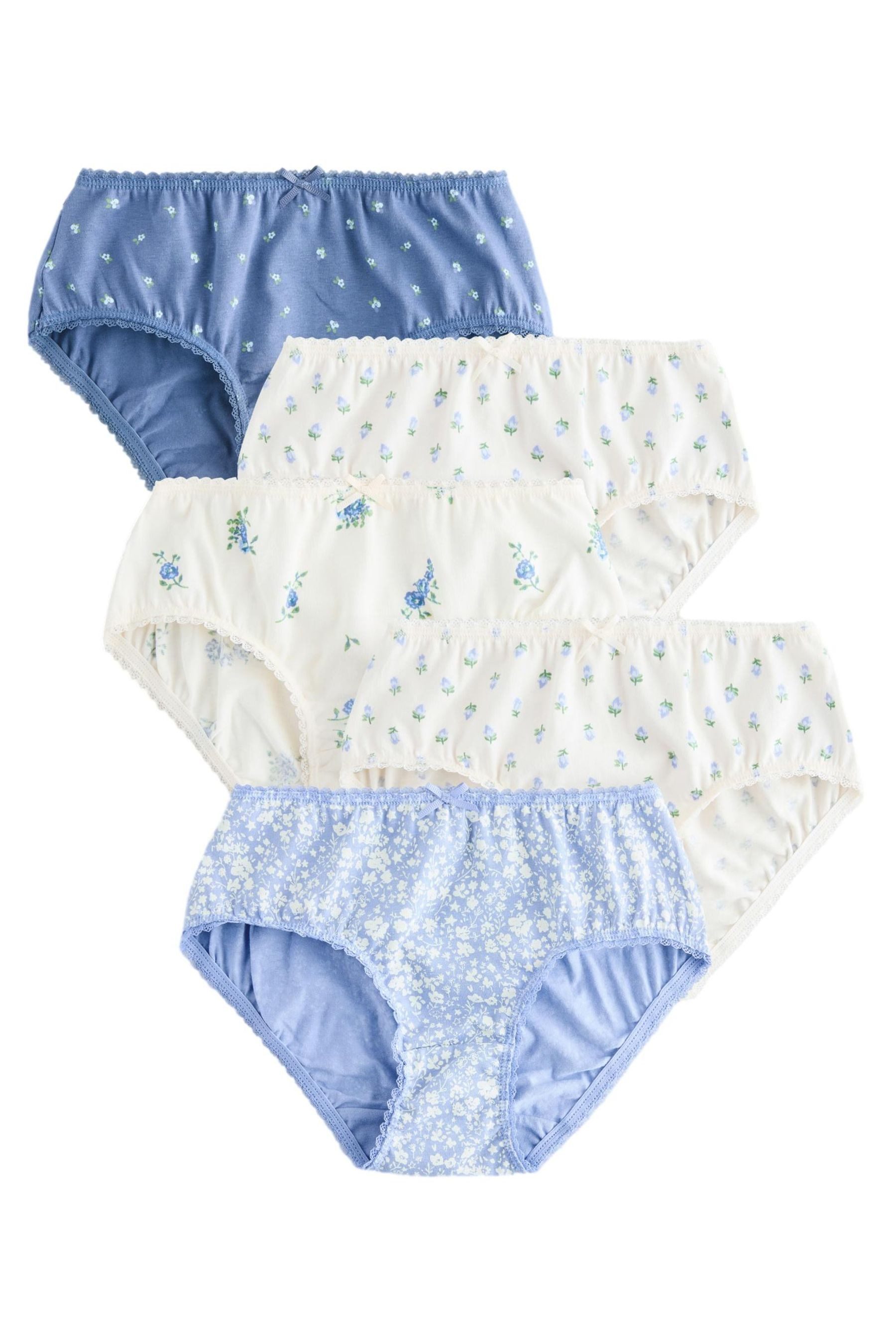 Next Slip Slips mit verspieltem Print, 5er-Pack (5-St)