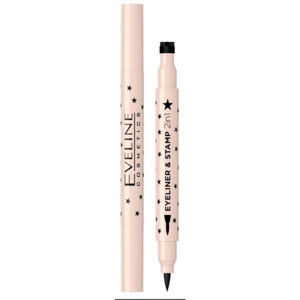 Eveline Cosmetics Eyeliner Eyeliner & Prägestift 2in1 02 Star