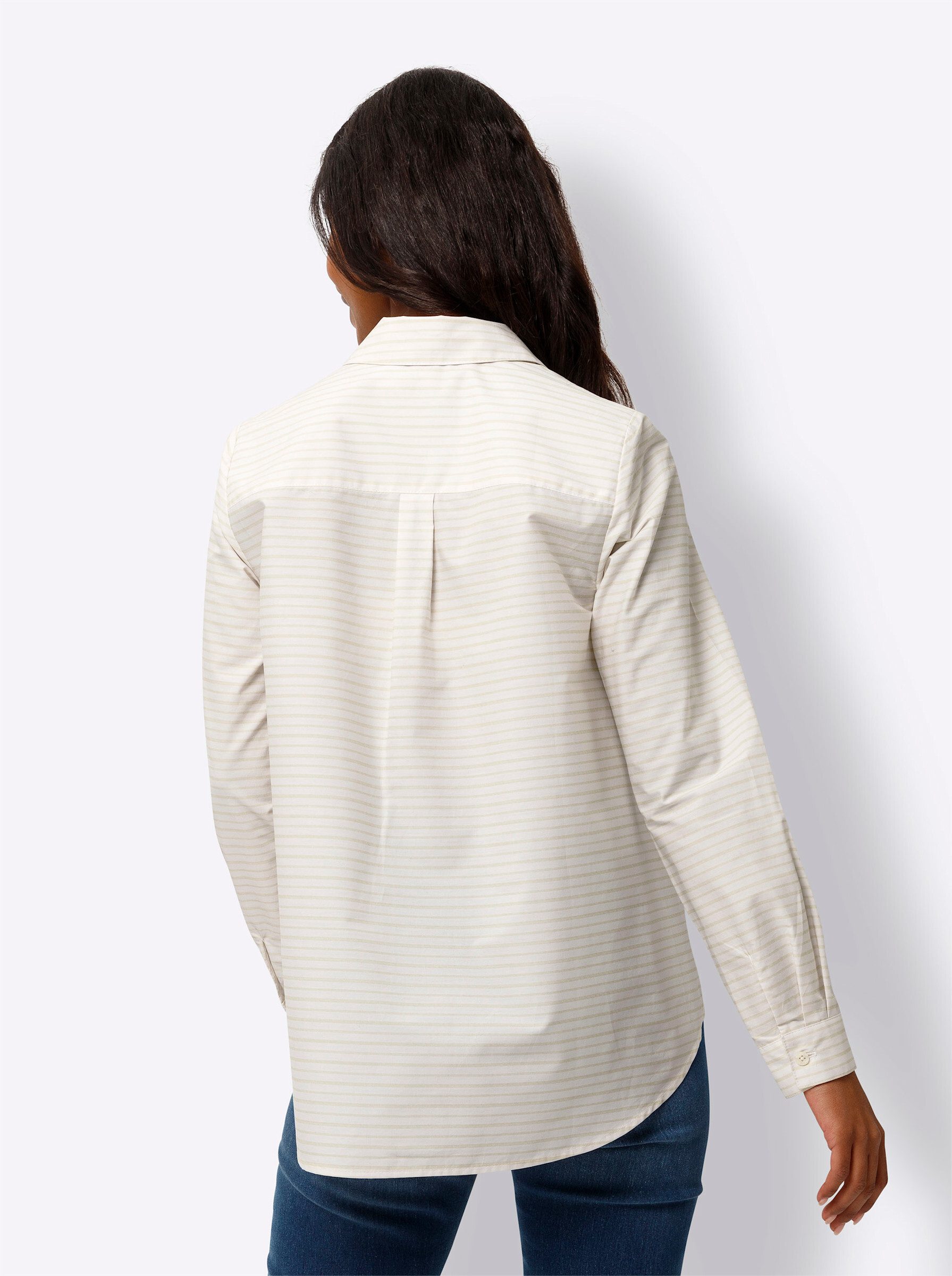 heine Klassische Bluse Streifenbluse Langarm günstig online kaufen